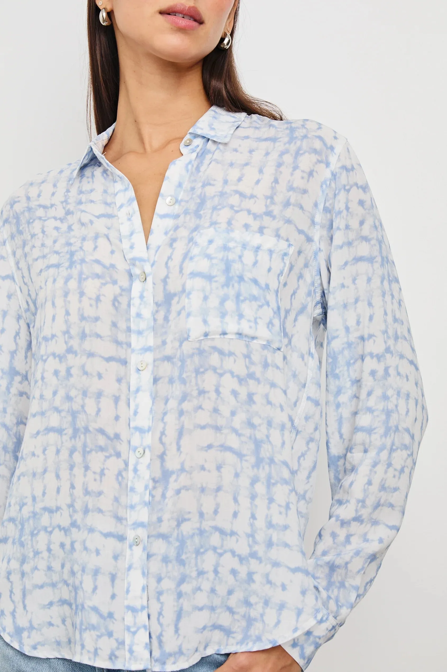 Diffused Plaid Button Down Josephine Shirt