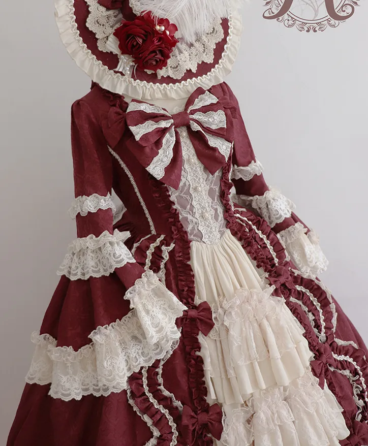 Henrietta~Elegant Lolita Princess Formal Dress Multicolor