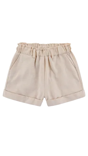 Relaxed Essential Shorts Sand
